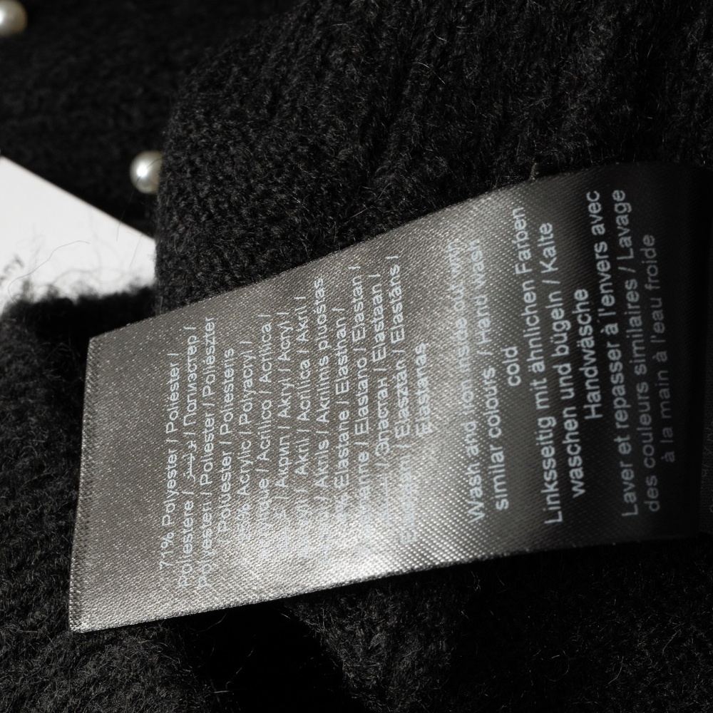 ICHI - Pearl Embellished Ruffle Sweater‎ - Picture 11 of 13